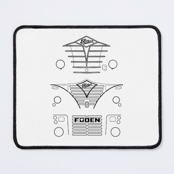 Item preview, Foden S-series classic British wagons evolution black outlines designed and sold by soitwouldseem.