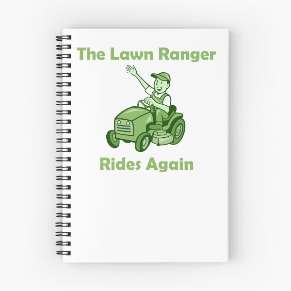Item preview, The Lawn Ranger Rides Again designed and sold by Skipperatthebay.