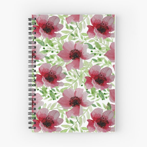 Item preview, Poppy Pattern Pink Shades designed and sold by Dearmoonstudio.