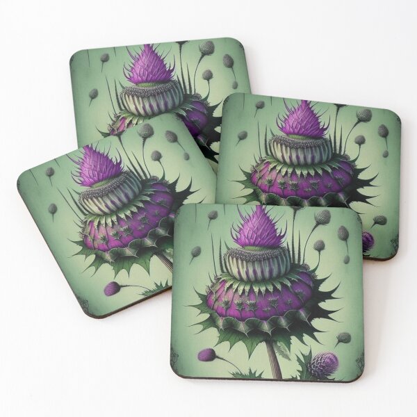 Item preview, Scot Thistle designed and sold by BiancaDPetals.