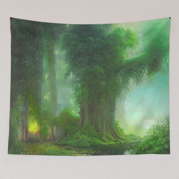Item preview, Green Forest | Green Plants designed and sold by My Stato.