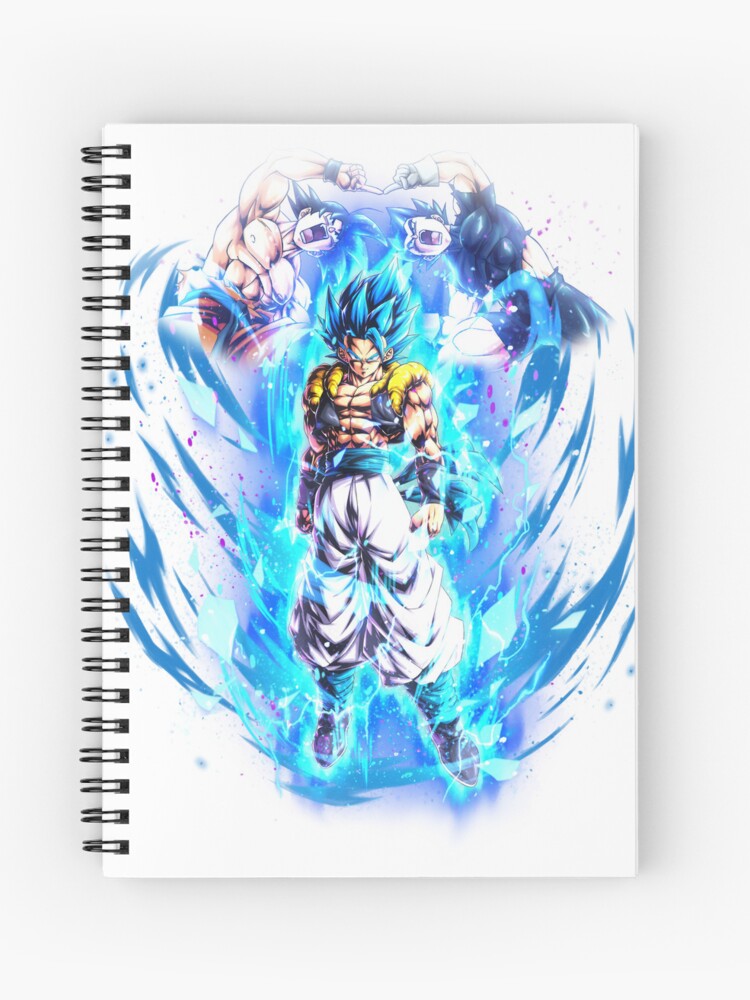 Goku super saiyan Blue by bessalius Spiral Notebook by Bessalius