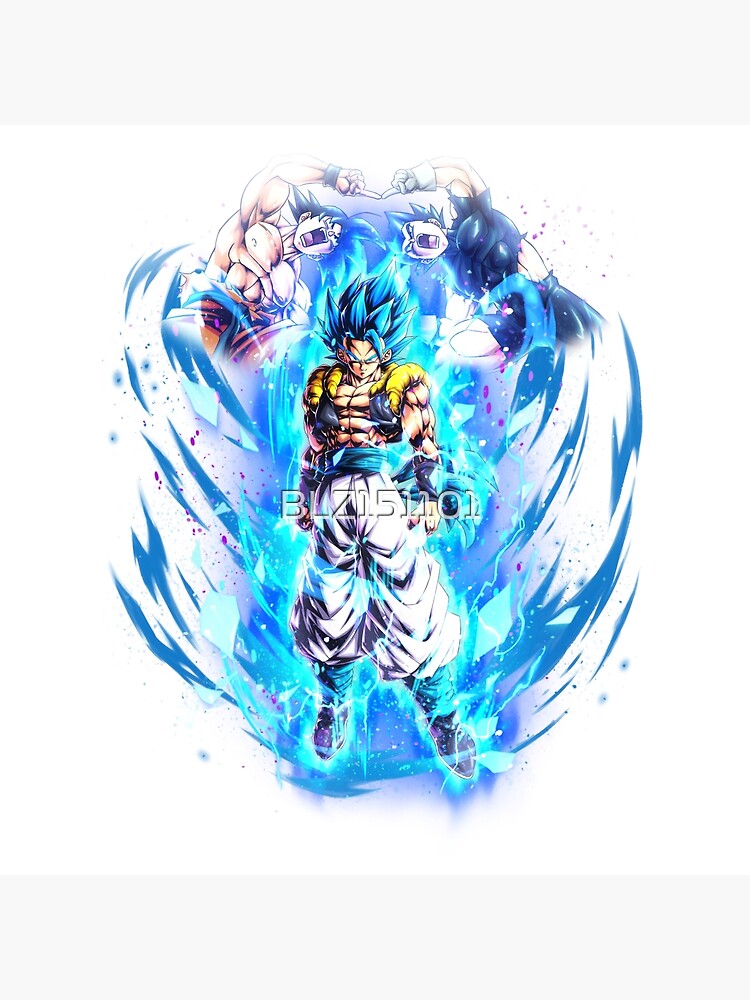 Gogeta Blue vs Broly | Art Board Print