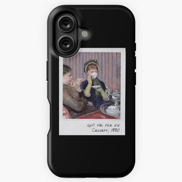 Vista previa del artículo con la obra «Mary Cassatt - Suelta el té, hermana», diseñado y vendido por pripple.