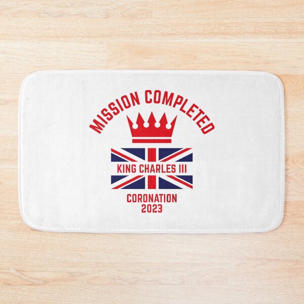 Item preview, Mission Completed / King Charles 3rd / Coronation 2023 (Red) designed and sold by MrFaulbaum.