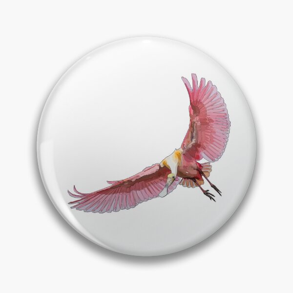 Item preview, Roseate Spoonbill designed and sold by EatBirdLove.