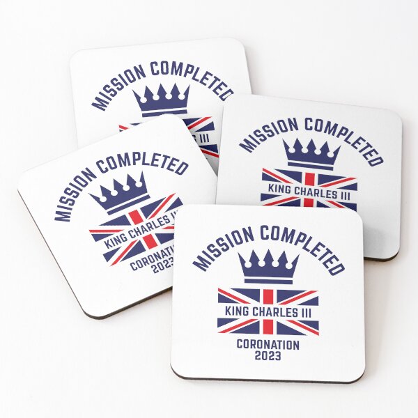 Item preview, Mission Completed / King Charles 3rd / Coronation 2023 (Navy) designed and sold by MrFaulbaum.