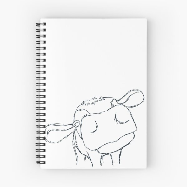Item preview, Close Up Cow Sketch designed and sold by KAITI-KAT.