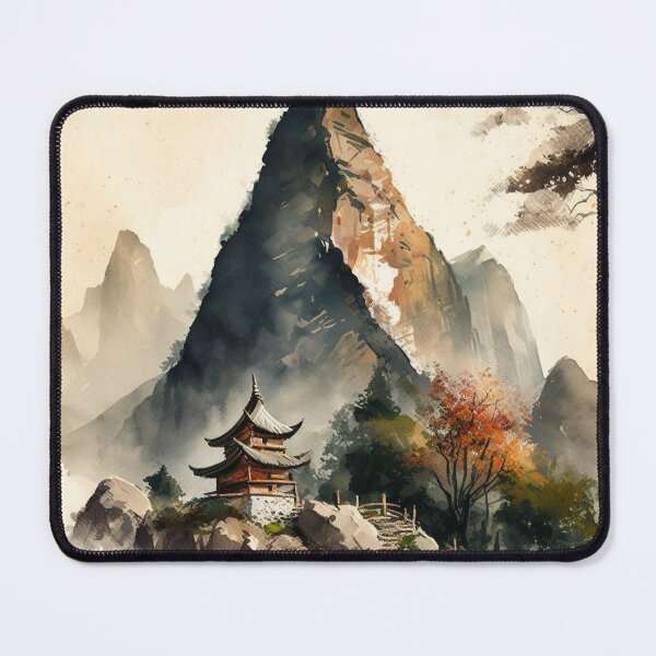 Item preview, mountain watercolor designed and sold by shokA Design.