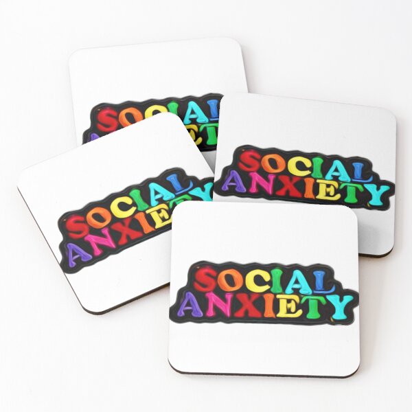 Item preview, SOCIAL ANXIETY TAG designed and sold by 17Secrets.
