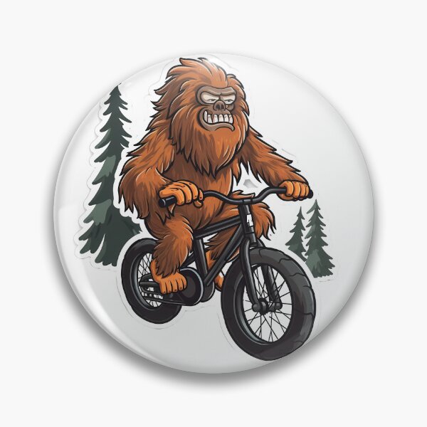 Item preview, Sasquatch riding BMX Bike designed and sold by meshhead.
