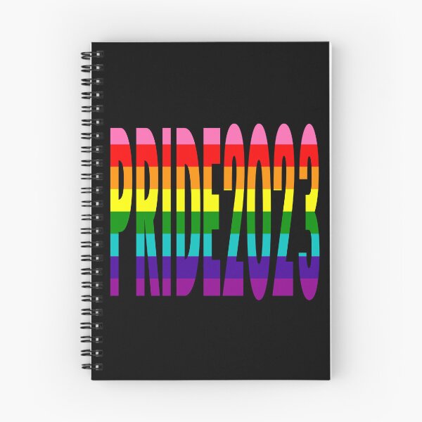 Item preview, Original 8 Stripes Rainbow Gay Pride Flag Colors Typography Pride 2023 designed and sold by URSparklingShop.