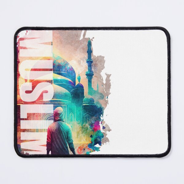 Item preview, Muslim Man Walking to Mosque for Ramadan designed and sold by MK3DESIGN.