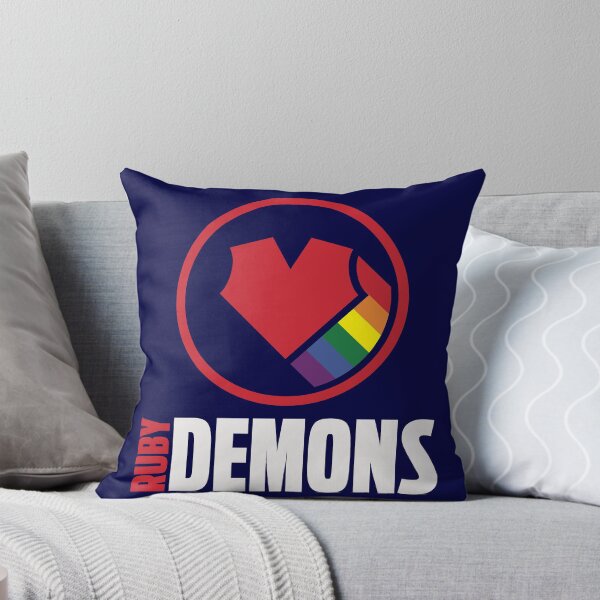 Item preview, Ruby Demons logo (dark background) designed and sold by Ruby Demons.