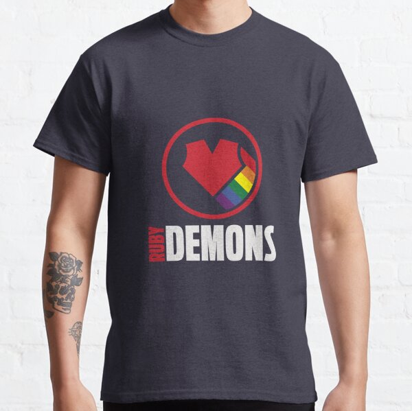 Ruby Demons logo (dark background) Classic T-Shirt