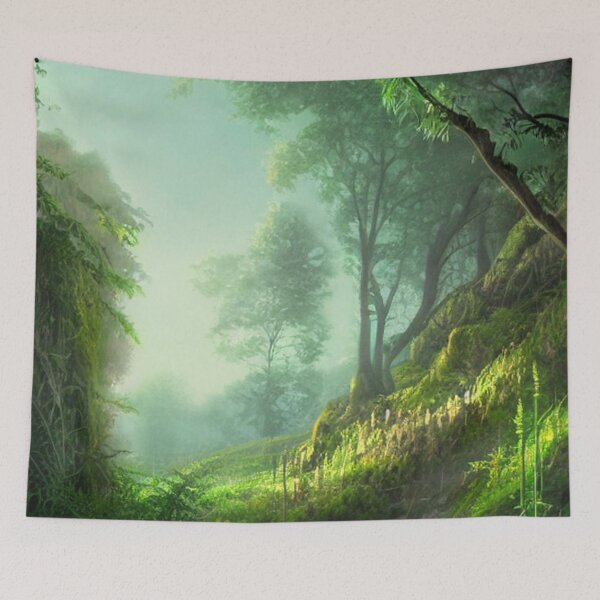 Item preview, Green Forest | Green Plants designed and sold by My Stato.