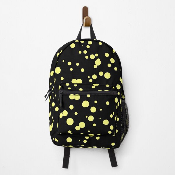 Item preview, Random Dots Repeat Yellow on Black 5748 designed and sold by Art in My Loft.