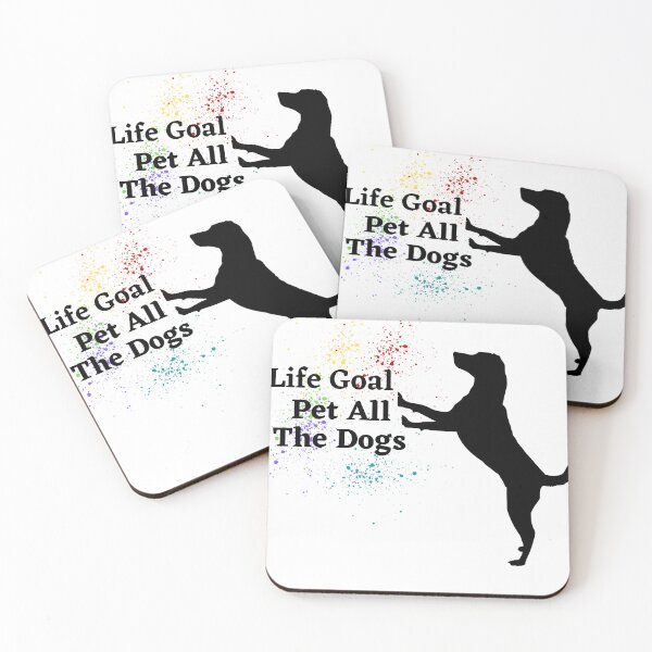 Item preview, Life Goal Pet All The Dogs designed and sold by Gapson.