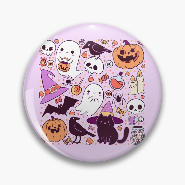 Item preview, Cute halloween pattern  designed and sold by Yarafantasyart.