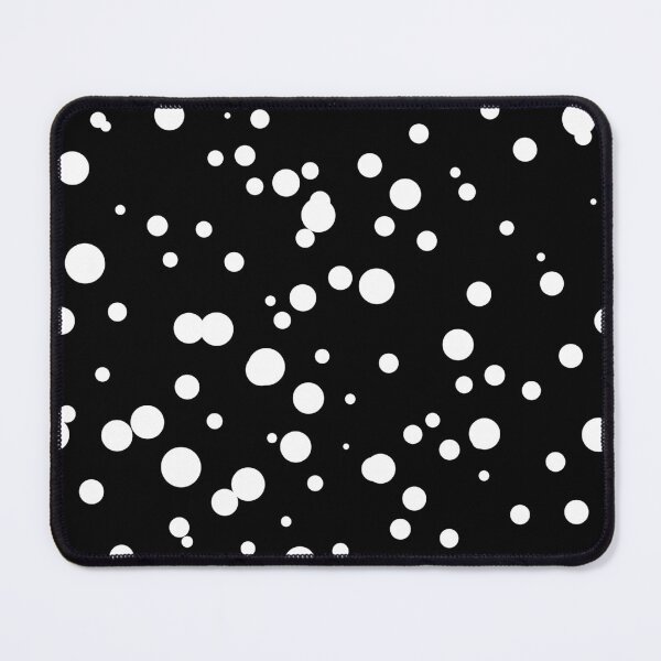 Item preview, Random Dots Repeat White on Black 5748 designed and sold by Art in My Loft.