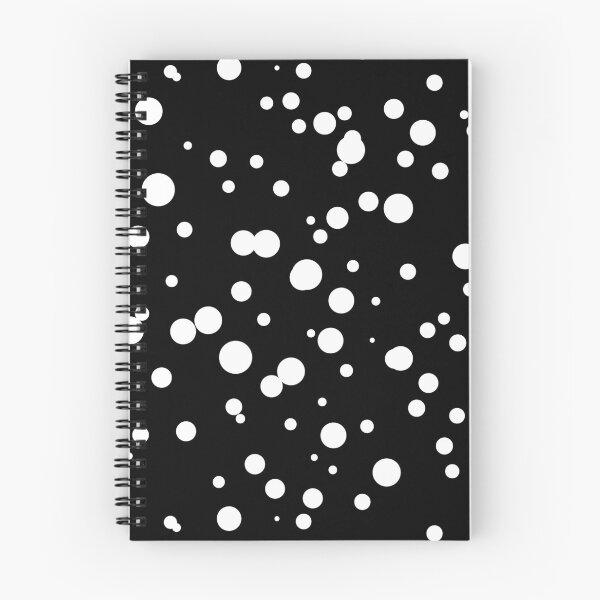 Artikelvorschau, Random Dots Repeat White on Black 5748 entworfen und verkauft von Art in My Loft.