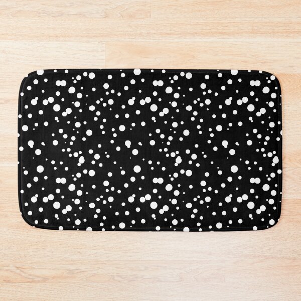 Item preview, Random Dots Repeat White on Black 5748 designed and sold by Art in My Loft.