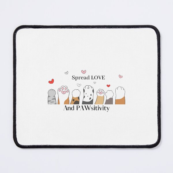 Item preview, Spread LOVE AND PAWsitivity designed and sold by DAGIT.