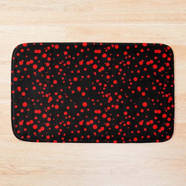Item preview, Random Dots Repeat Red on Black 5748 designed and sold by Art in My Loft.