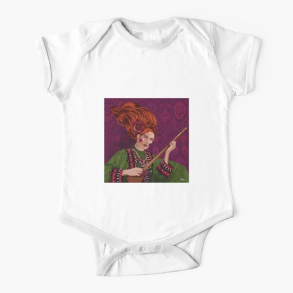 Baloch Girl #5 Short Sleeve Baby One-Piece