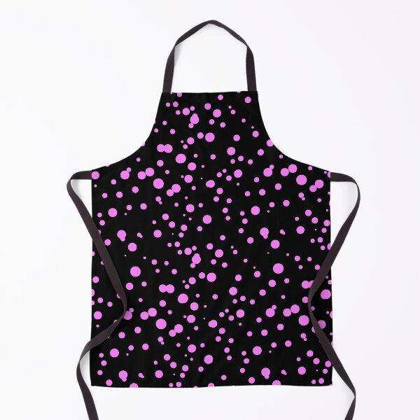Item preview, Random Dots Repeat Pink on Black 5748 designed and sold by Art in My Loft.