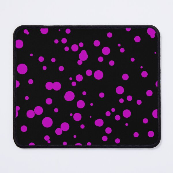 Item preview, Random Dots Repeat Magenta on Black 5748 designed and sold by Art in My Loft.