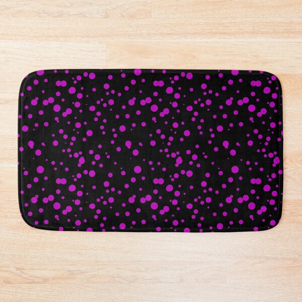 Item preview, Random Dots Repeat Magenta on Black 5748 designed and sold by Art in My Loft.