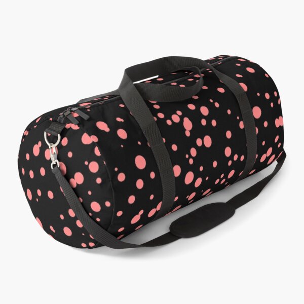 Item preview, Random Dots Repeat Light Red on Black 5748 designed and sold by Art in My Loft.