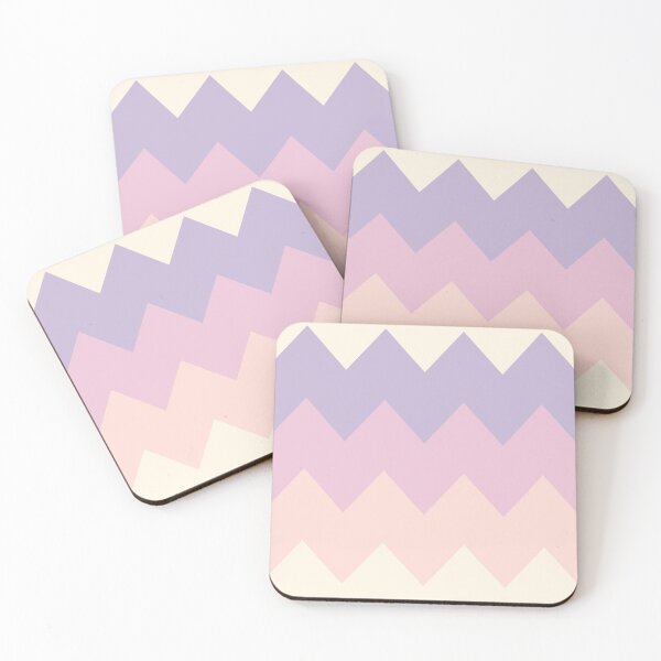 Item preview, Angular wave pattern, cute lavender pink geometrical pattern palette designed and sold by RiciPaneto.