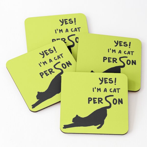 Item preview, Yes! I'm a Cat Person designed and sold by Frankie Cat Photography.