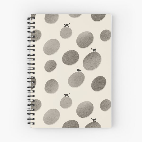 Item preview, Cats on Rocks pattern designed and sold by Naturascopia.