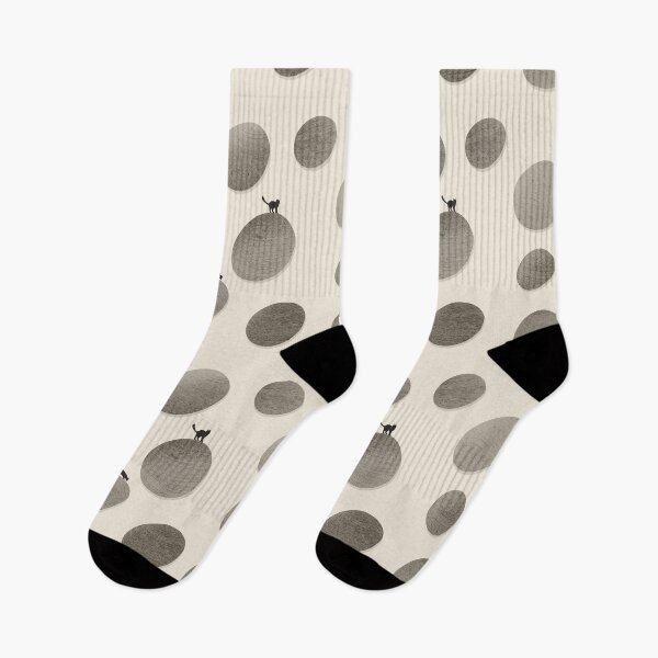 Item preview, Cats on Rocks pattern designed and sold by Naturascopia.