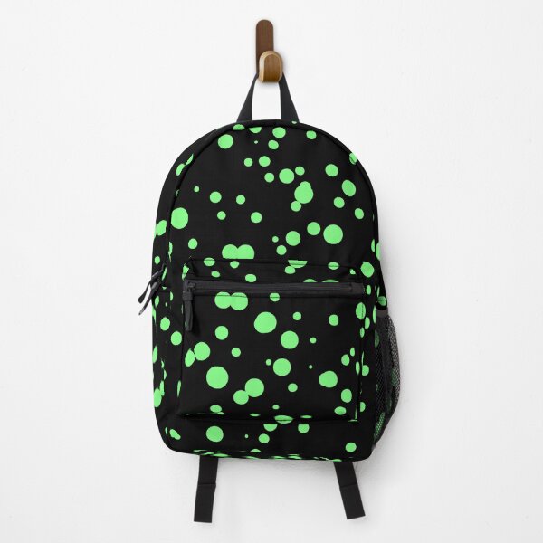 Item preview, Random Dots Repeat Bright Green on Black 5748 designed and sold by Art in My Loft.