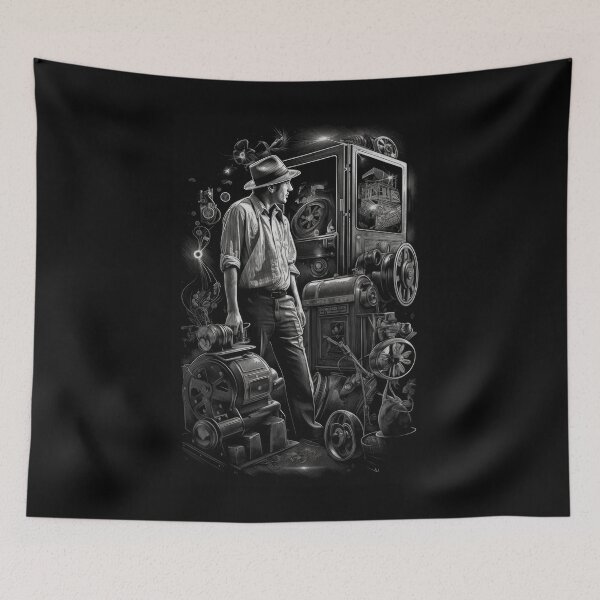 Item preview, Timeless Illustration Memories on Black and White Film v4 designed and sold by MikAImageShop.