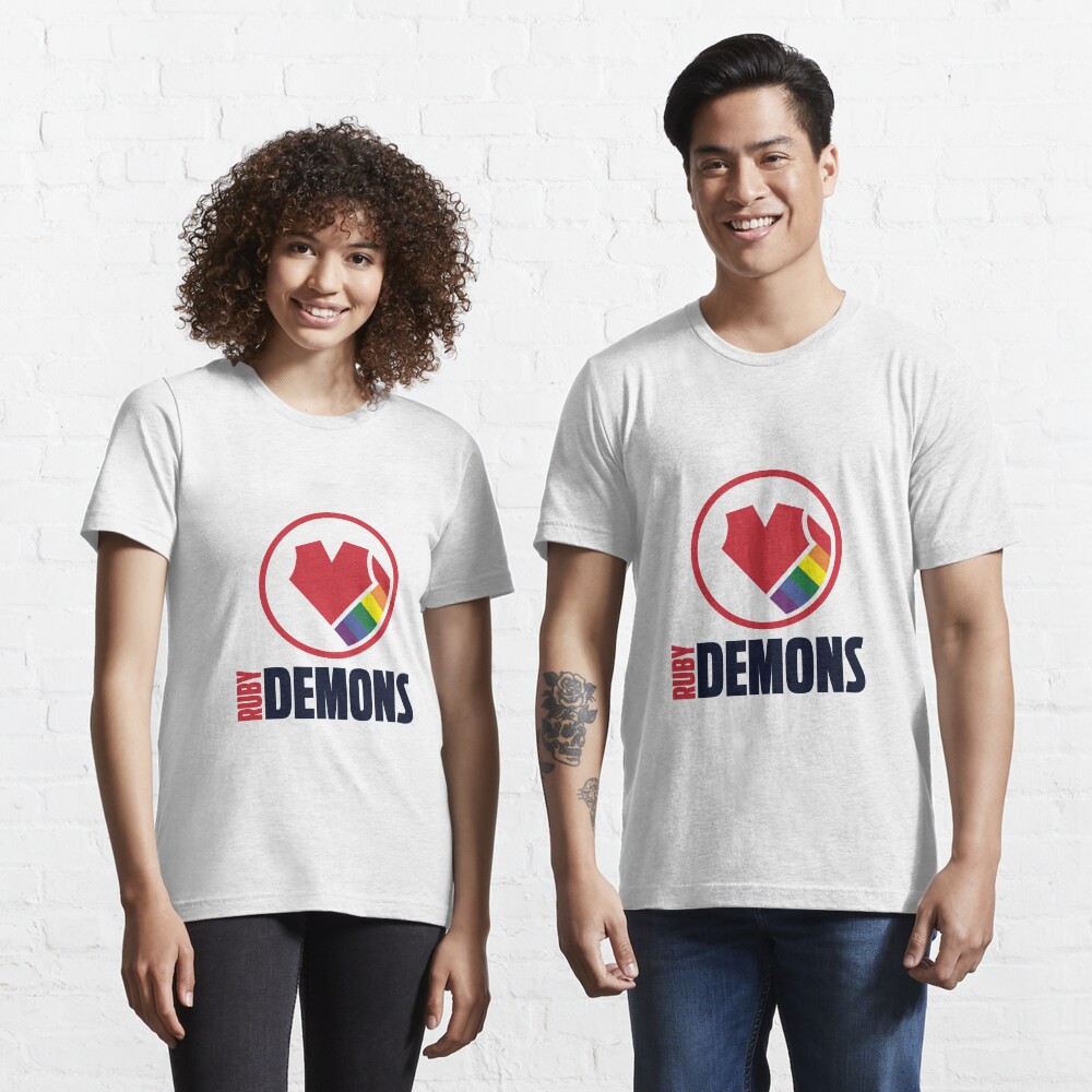 Ruby Demons logo (light background) Essential T-Shirt