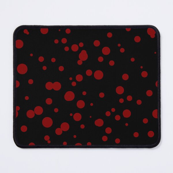 Item preview, Random Dots Repeat Dark Red on Black 5748 designed and sold by Art in My Loft.