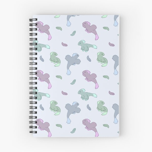Item preview, Pastel Feathered Raptor Pattern designed and sold by BiscuitSnack.