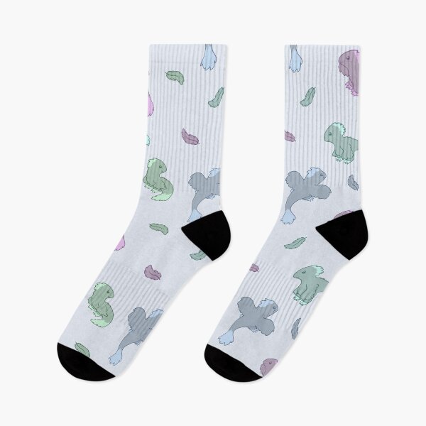 Item preview, Pastel Feathered Raptor Pattern designed and sold by BiscuitSnack.
