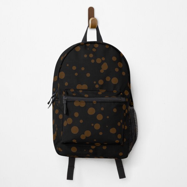 Item preview, Random Dots Repeat Brown on Black 5748 designed and sold by Art in My Loft.