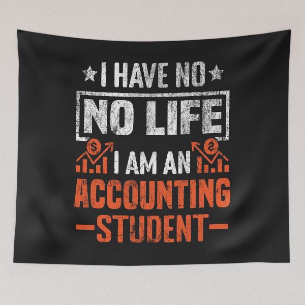 Item preview, Funny Accounting Student I Have No Life T-Shirt Essential T-Shirt designed and sold by LumbardaDesigns.