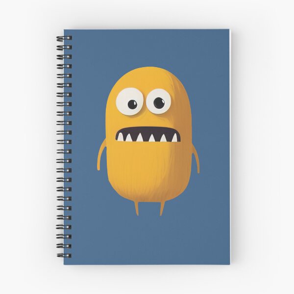 Item preview, Yellow Cute Little Guy Monster designed and sold by RailoImage.