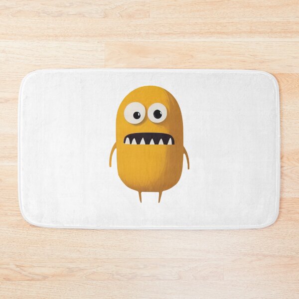 Item preview, Yellow Cute Little Guy Monster designed and sold by RailoImage.