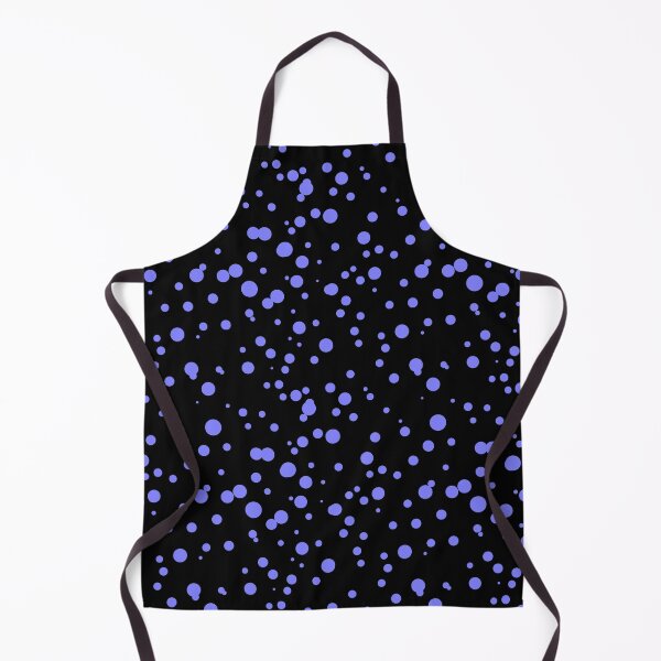 Item preview, Random Dots Repeat Blue Violet on Black 5748 designed and sold by Art in My Loft.