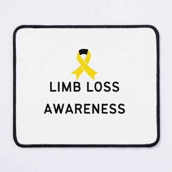 Item preview, Limb Loss Awareness-Yellow and Black Color designed and sold by Onasaart.