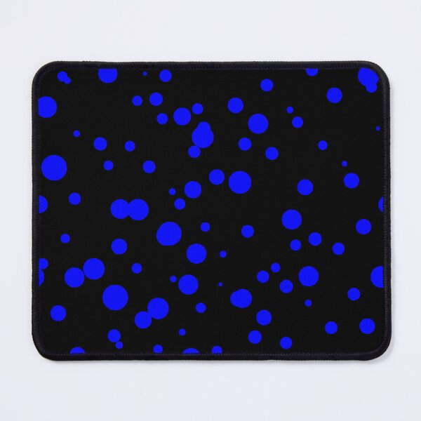 Item preview, Random Dots Repeat Royal Blue on Black 5748 designed and sold by Art in My Loft.